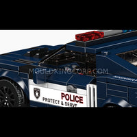 Mould King 27090 Shelby GT500 Police Car Building Set | 489 Pcs