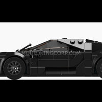 Mould King 27096 La Voiture Noire Supercar Building Set | 411 Pcs