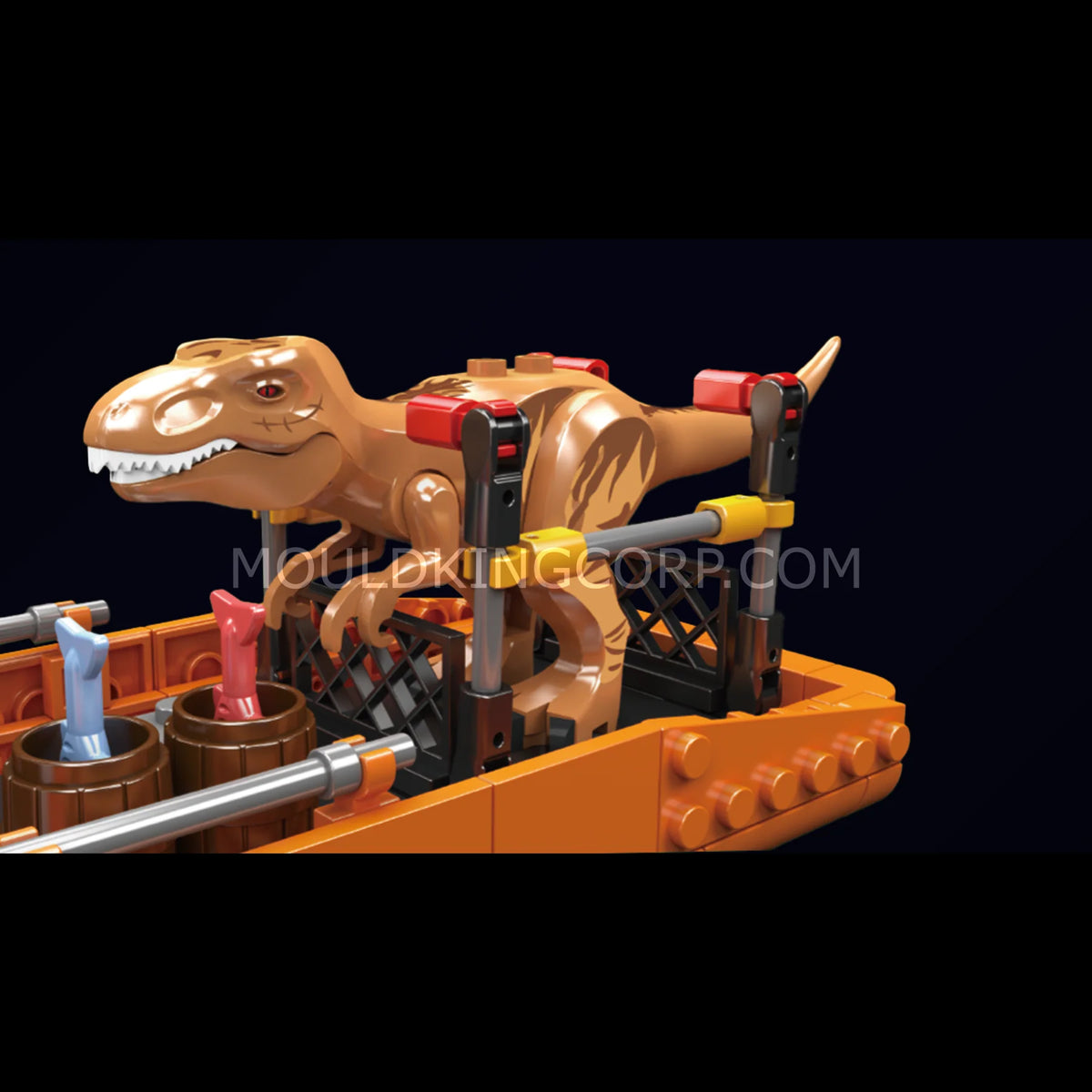 Mould King 29002 T Rex Dinosaur Transport Vessel Dino Egg Building Set mould-king-29002-t-rex-dinosaur-transport-vessel-dino-egg-building-set