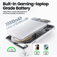 MOVE SPEED MSP03 Qi2 Magnetic Power Bank 10000mAh 30W (CCC Certified)