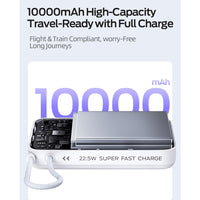 MOVE SPEED MSP16 Magnetic Wireless Charging Mobile Power Bank with Bracket 10000mAh 22.5W (CCC Certified)