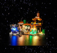 Brick Shine - Light Kit for LEGO® The Badlands Mineshaft 21263