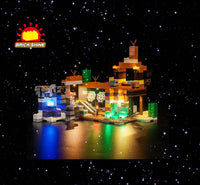 Brick Shine - Light Kit for LEGO® The Badlands Mineshaft 21263