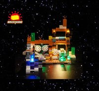 Brick Shine - Light Kit for LEGO® The Badlands Mineshaft 21263