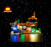 Brick Shine - Light Kit for LEGO® The Badlands Mineshaft 21263