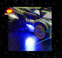Brick Shine - Light Kit for LEGO® Larnborghini Larbo V12 Vision GTSuper Car 76923