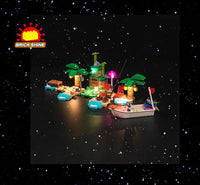 Brick Shine - Light Kit for LEGO® Kapp'n's lsland Boat Tour 77048