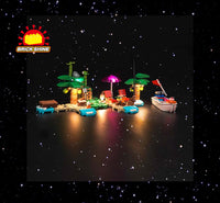 Brick Shine - Light Kit for LEGO® Kapp'n's lsland Boat Tour 77048