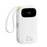 Baseus EnerFill FC31 Digital Display Power Bank with 2 Built-in Cables 10000mAh 22.5W