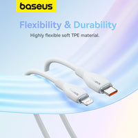 Baseus Pudding Series Fast Charging Cable Type-C to iP 20W 1.2m