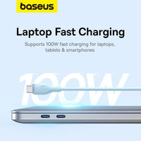 Baseus Pudding Series Fast Charging Cable Type-C to Type-C 100W 1.2m