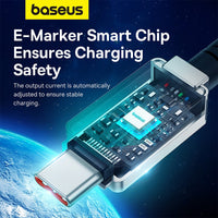 Baseus Unbreakable Series Fast Charging Data Cable Type-C to Type-C 100W 2m for iPhone 15 / 16 / 17 Series