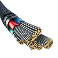 Baseus Unbreakable Series Fast Charging Data Cable Type-C to Type-C 100W 2m for iPhone 15 / 16 / 17 Series