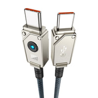 Baseus Unbreakable Series Fast Charging Data Cable Type-C to Type-C 100W 2m for iPhone 15 / 16 / 17 Series