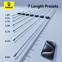 Baseus Free2Pull Mini Retractable Charging Cable USB-C to USB-C 100W 2M