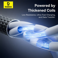 Baseus Versatile Two-for-Two Fast Charging Cable U+C to C+L 60W 2M