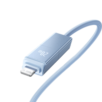 Baseus Versatile Two-for-Two Fast Charging Cable U+C to C+L 60W 2M