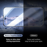 Baseus Sapphire Series Privacy Protection Tempered Glass Screen Protector (with Dust Filter)