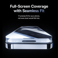 Baseus Sapphire Series Privacy Protection Tempered Glass Screen Protector (with Dust Filter)