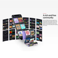Divoom Pixoo64 64x64 Pixel Art Wi-Fi Display Social Media Counter