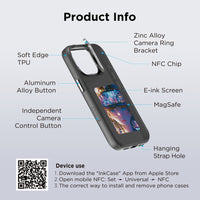 REDEFINE E-ink Display Customizable Image Case Magnetic Case