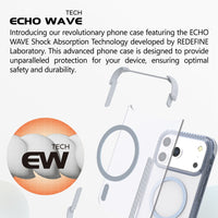 iPhone 17 Pro REDEFINE Echo Wave Ultimate Impact Protection Transparent Case Cover