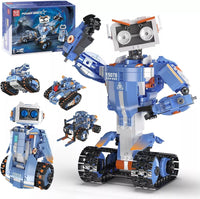 Mould King 15078 Robot Building Blocks Toys, 5 in 1 STEM Projects for Kids Ages