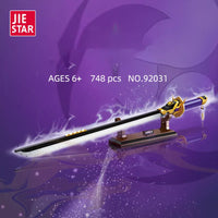 JIESTAR Building Blocks 92031 Amenoma Kageuchi Knife Toys