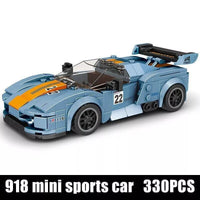 Building Blocks Mould King Mini Super Sport Racing Car Bricks Model Kids Toys