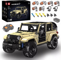 Mould King 13184 Technology Remote Controlled 1:8 Offroad Model Kit SUV 3621pcs