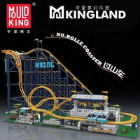 Mould King 11012 Roller Coaster Building Set Amusement Park Track Train 3238pcs