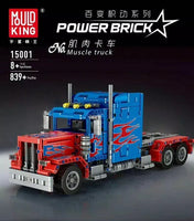 MOULD KING 15001 Optimus R/C Muscle Truck Building Blocks Toy Gift