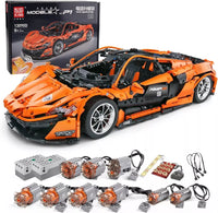 Mould King 13090 Sports Car Hypercar P1 Building Blocks 3228 Pcs 1:8 Scale Motor