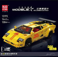 Mould King 13195 No Lambo Coutach Model Toy 1384pcs