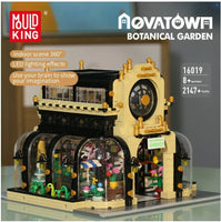 Mould King 2147PCS 16019 Botanical Garden Nova Town Building Blocks Toy Set