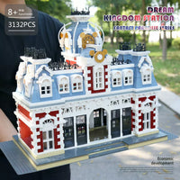 MOULD KING 11004 The Station Of The Creamland Building Block 3132 Pcs Set Gift