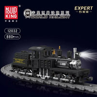 Mould King 12032 No 12032 Shay-Type Steam Locomotive Building Block Toy 880pc