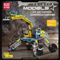 Mould King 17060 Pneumatic All-Terrain Excavator 1392pcs