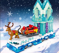 JIESTAR Building Blocks JJ9012 Dream Crystal Parade Float Castle Christmas Toy