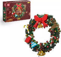 Mould King Christmas Garland Building Set Toy 10073 Eucalyptus Wreath Model