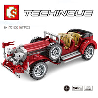 SEMBO 701650 Vintage Car-Banz Racing Car