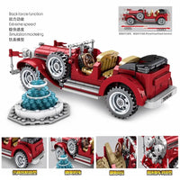 SEMBO 701650 Vintage Car-Banz Racing Car