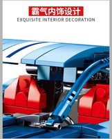 SEMBO 701710 FRAD MUSTANG Racing Car