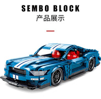 SEMBO 701710 FRAD MUSTANG Racing Car