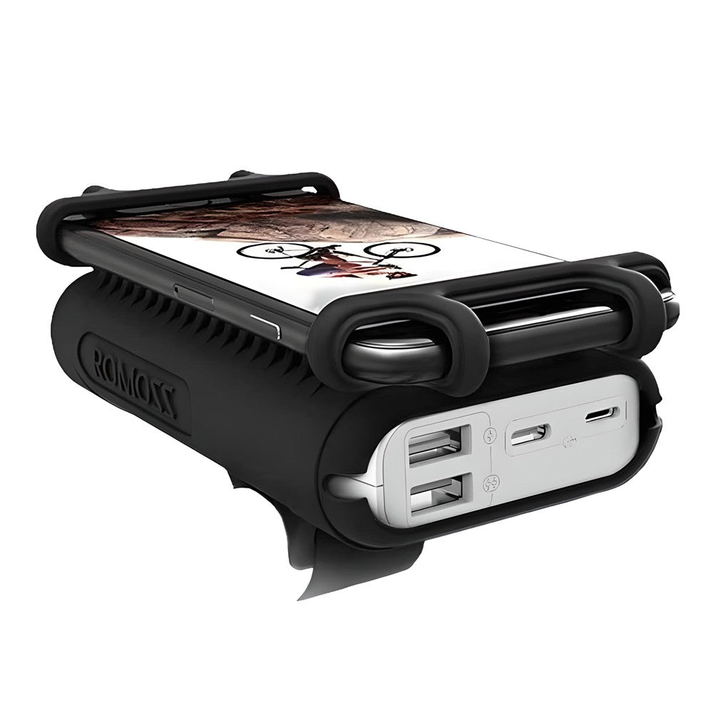 power bank with phone holder