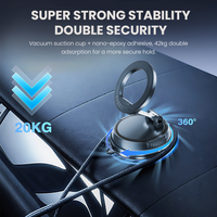 REDEFYNE VT102M Suction Cup Foldable Magnetic Car Mount