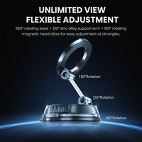 REDEFYNE VT102M Suction Cup Foldable Magnetic Car Mount