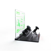 REDEFYNE Car Phone Holder Display Stand with Illuminated Back Panel