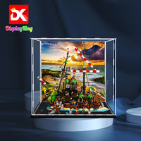 Display King -Acrylic display case for LEGO® Pirates of Barracuda Bay 21322