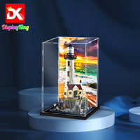 Display King - Acrylic  display case  for LEGO® Motorized Lighthouse 21335